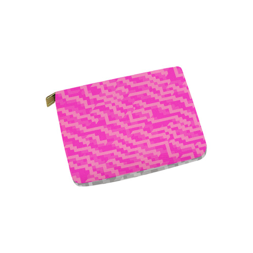New in shop! Pink pixel art designers bag edition Carry-All Pouch 6''x5''