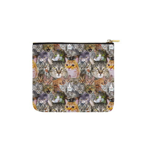 Pattern cat Carry-All Pouch 6''x5''