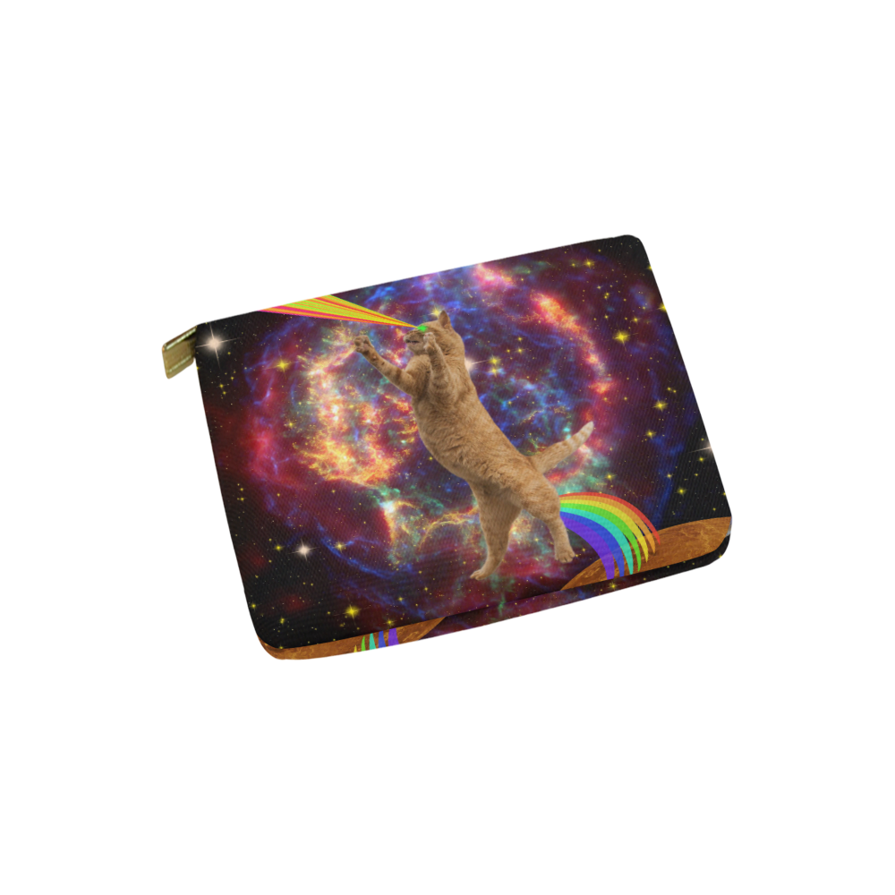 cat space Carry-All Pouch 6''x5''