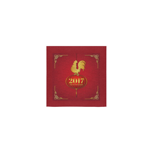 2017 Year of the Rooster Chinese Square Towel 13“x13”