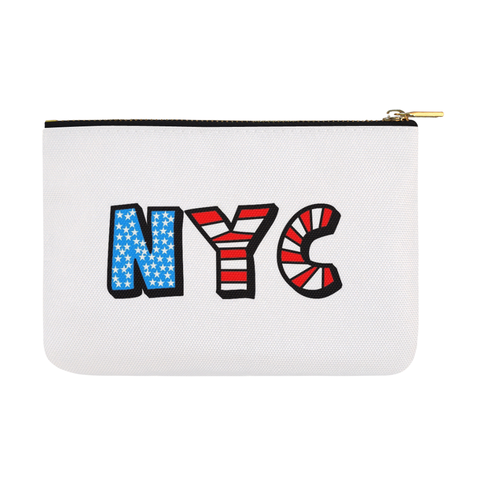 NYC  by Popart Lover Carry-All Pouch 12.5''x8.5''