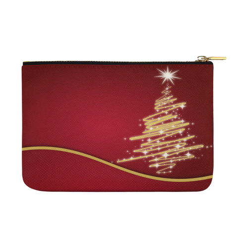 christmas tree red Carry-All Pouch 12.5''x8.5''
