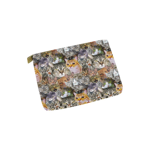 Pattern cat Carry-All Pouch 6''x5''