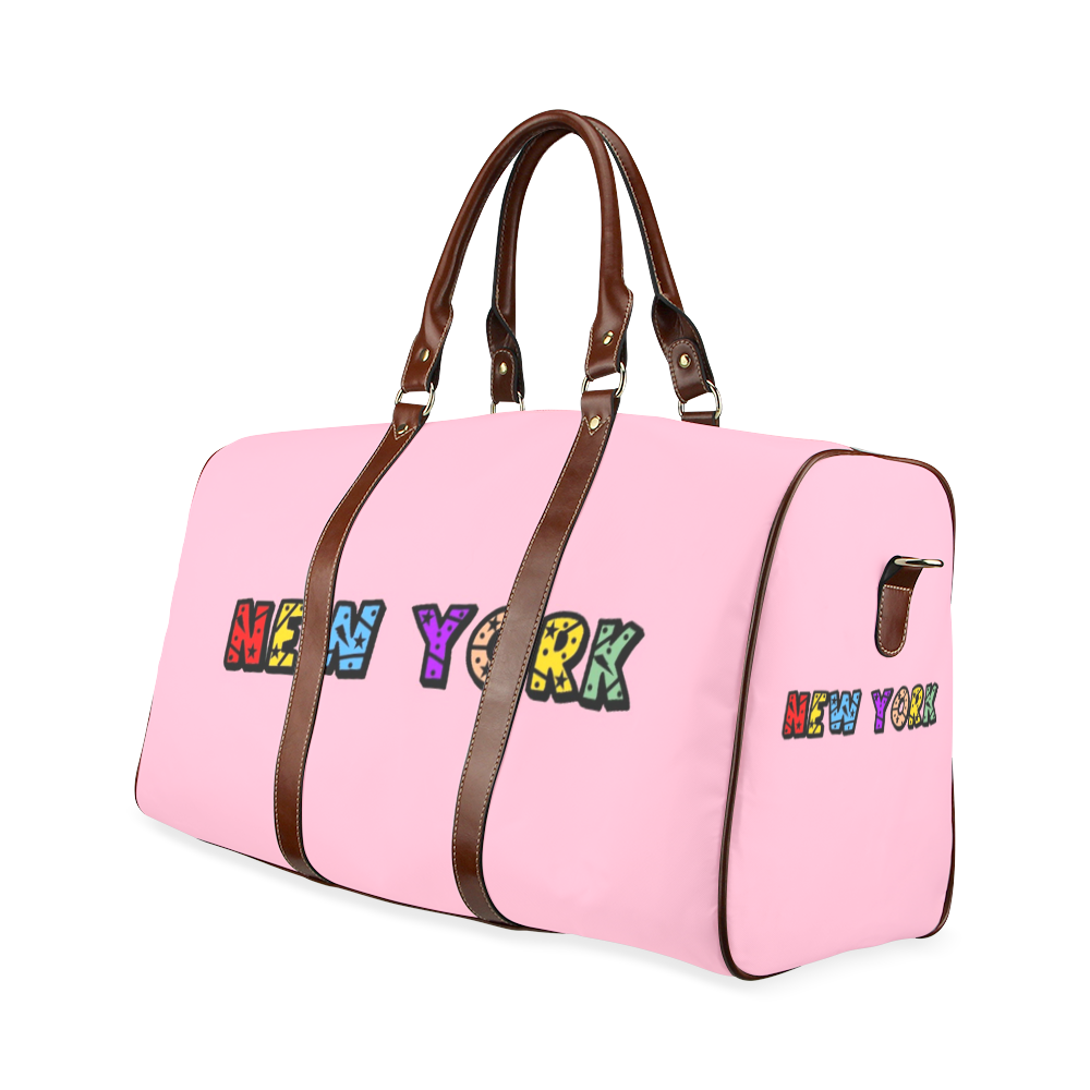 New York by Popart Lover Waterproof Travel Bag/Large (Model 1639)