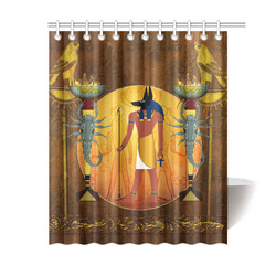 Anubis the egyptian god Shower Curtain 60"x72"