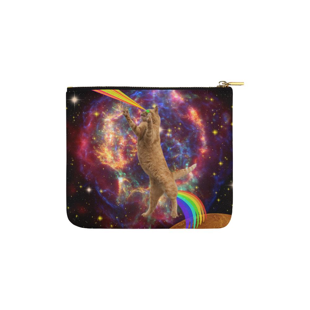cat space Carry-All Pouch 6''x5''