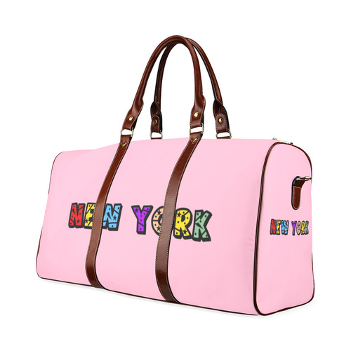 New York by Popart Lover Waterproof Travel Bag/Large (Model 1639)