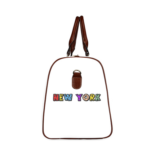 New York by Popart Lover Waterproof Travel Bag/Large (Model 1639)