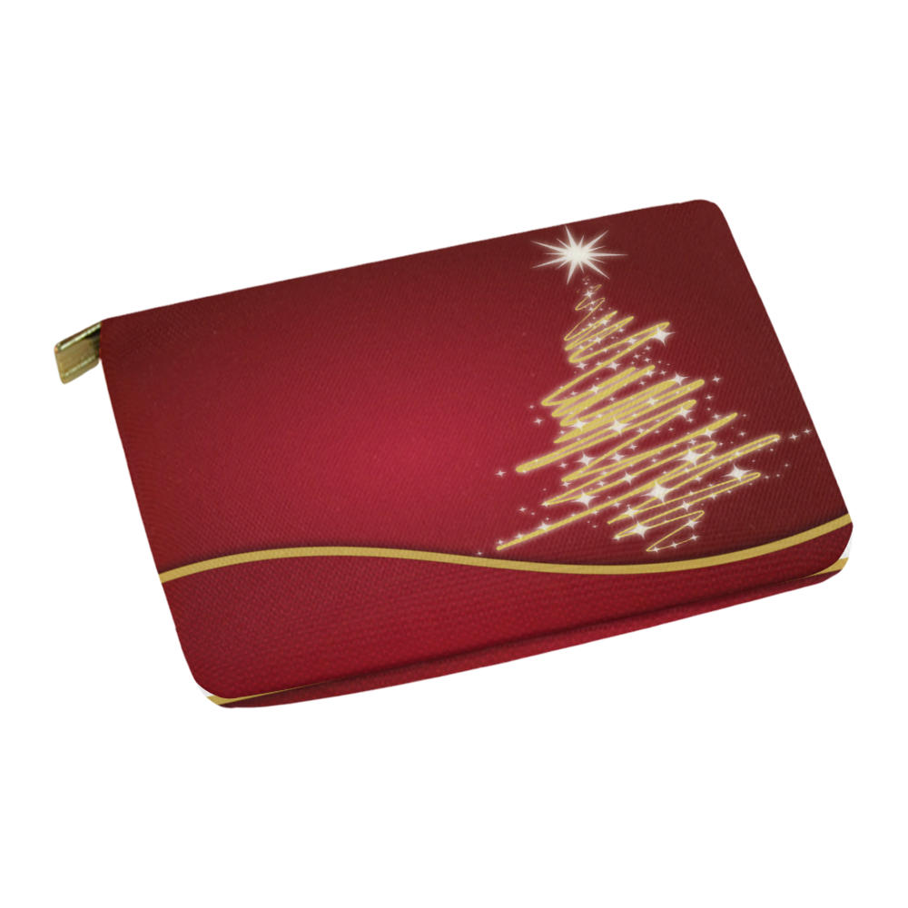christmas tree red Carry-All Pouch 12.5''x8.5''