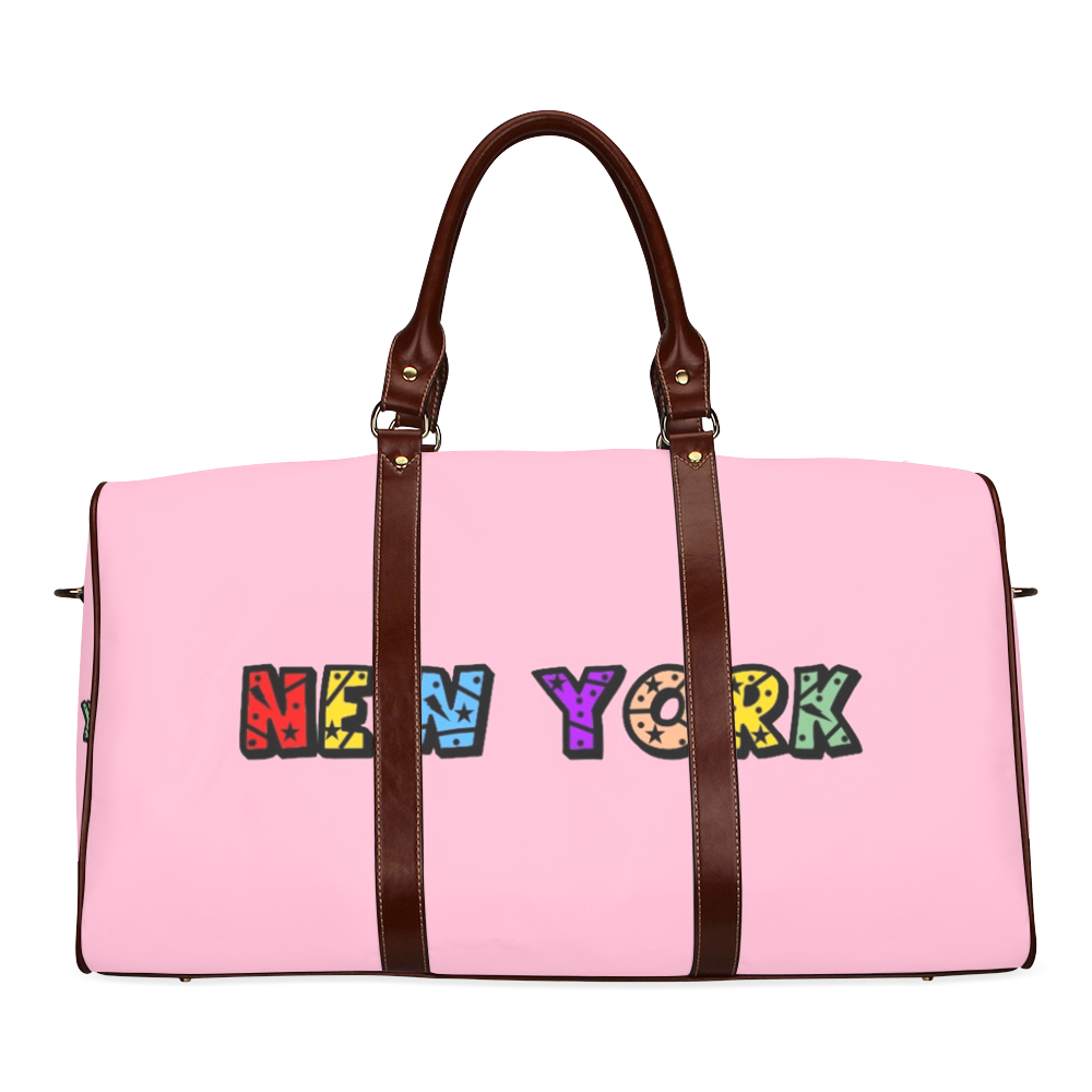 New York by Popart Lover Waterproof Travel Bag/Large (Model 1639)