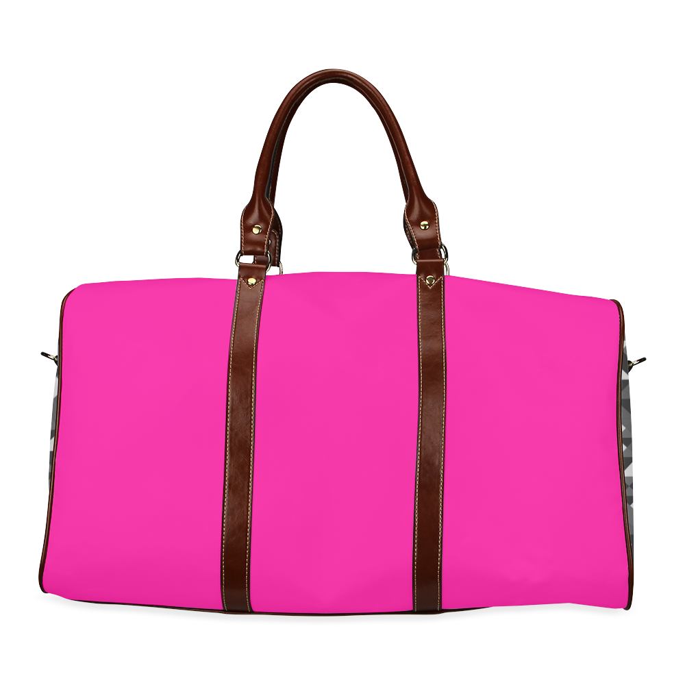 New in shop! Vintage girly designers Bag / PIXEL ART Waterproof Travel Bag/Large (Model 1639)
