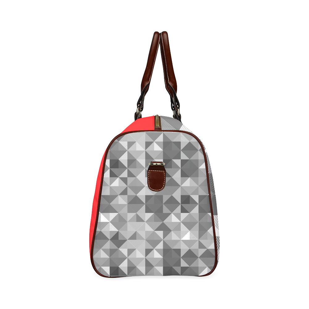 New designers Art bag : greyscale vintage edition 50s inspired Art. by guothova! Waterproof Travel Bag/Large (Model 1639)