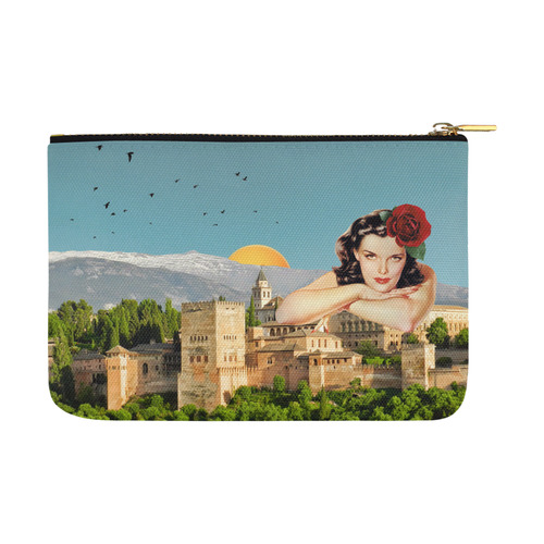 collage_mialhambra_gloriasanchez Carry-All Pouch 12.5''x8.5''