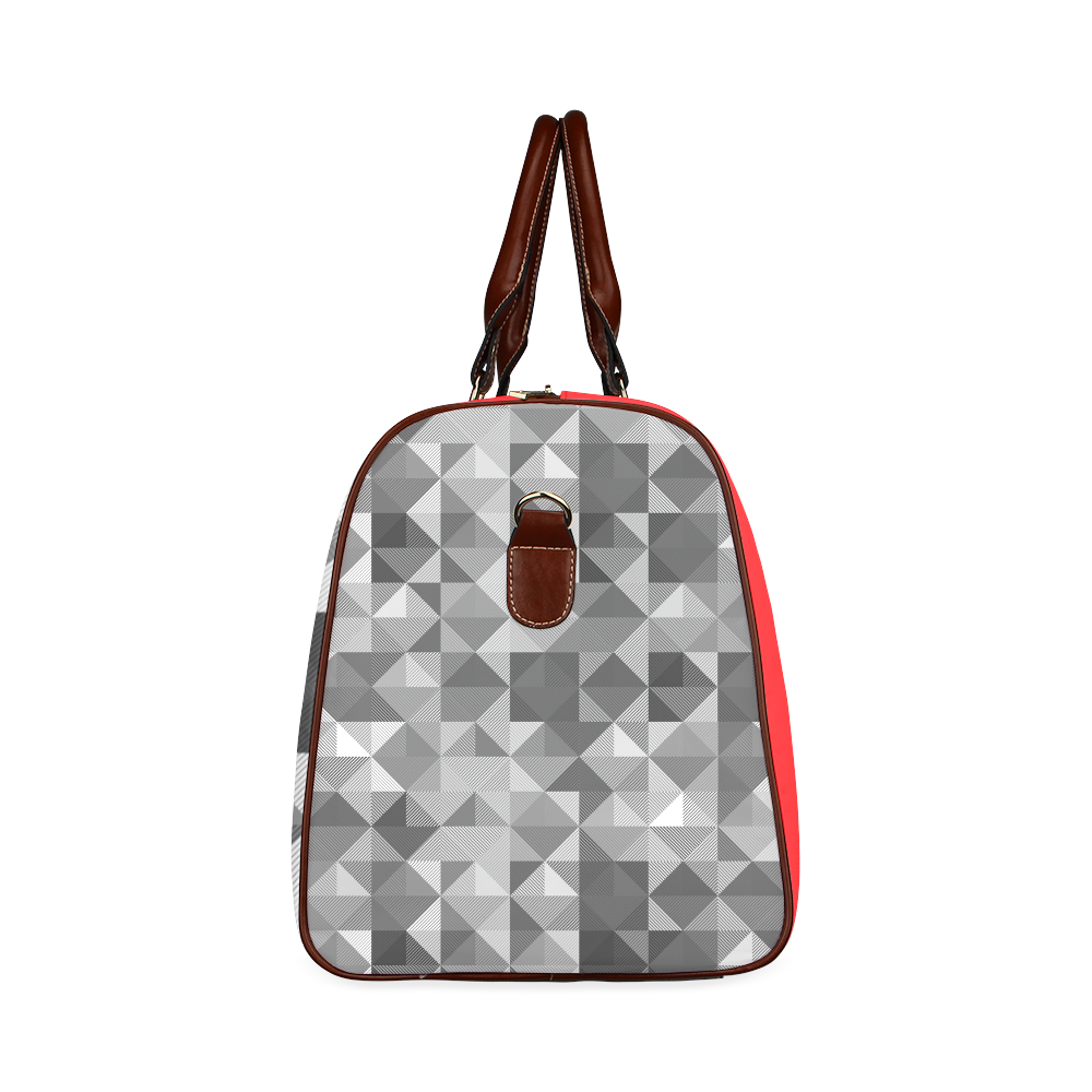 New designers Art bag : greyscale vintage edition 50s inspired Art. by guothova! Waterproof Travel Bag/Large (Model 1639)