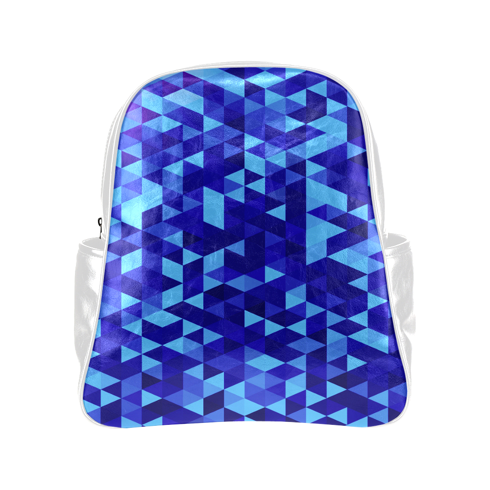 Crystal blue designers little fashion Bag : New arrival in Shop for Kids! Multi-Pockets Backpack (Model 1636)