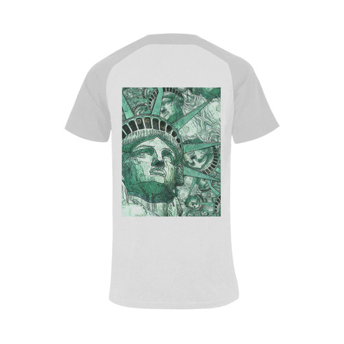 Liberty 20161102 Men's Raglan T-shirt Big Size (USA Size) (Model T11)