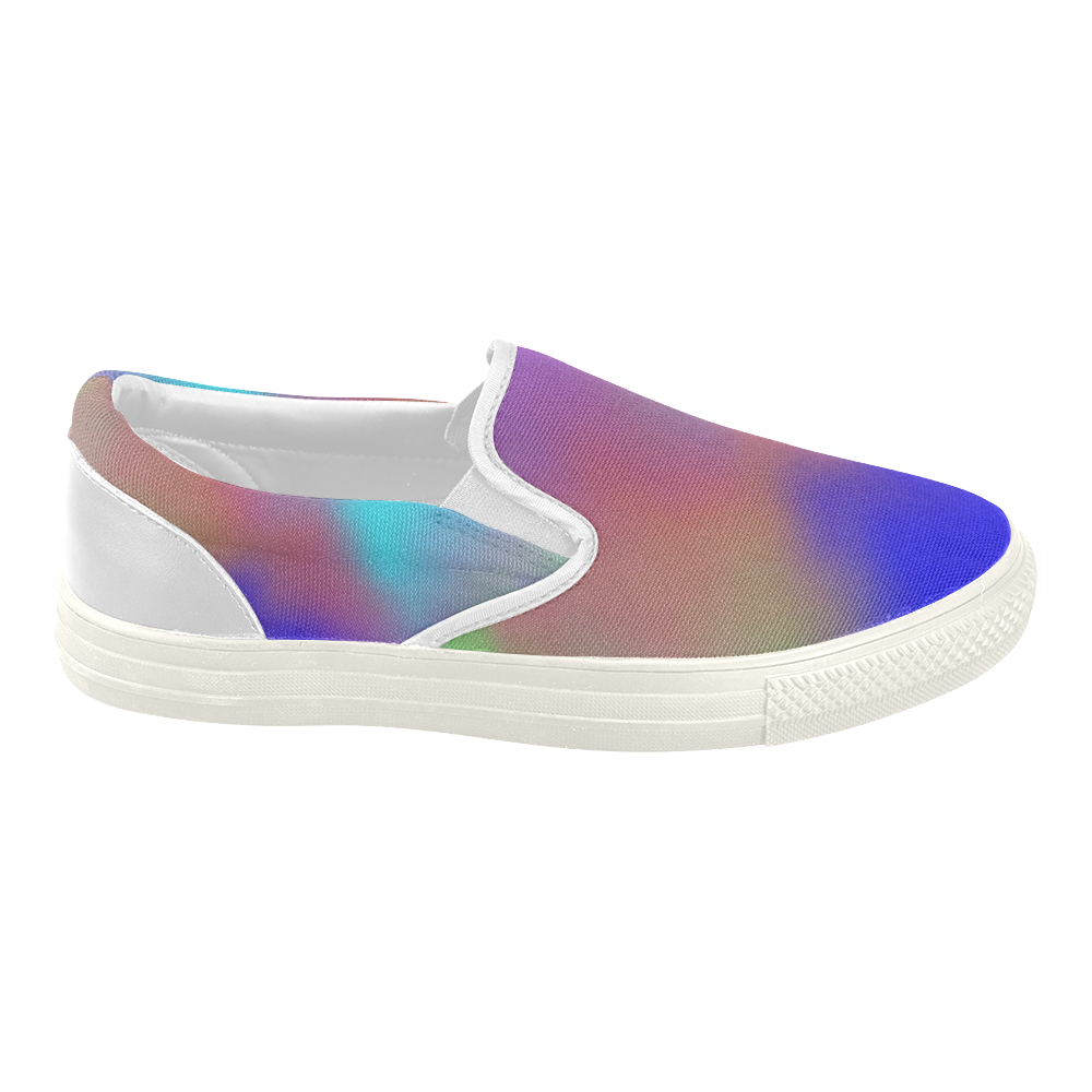 SPACE DUST Women's Slip-on Canvas Shoes (Model 019)