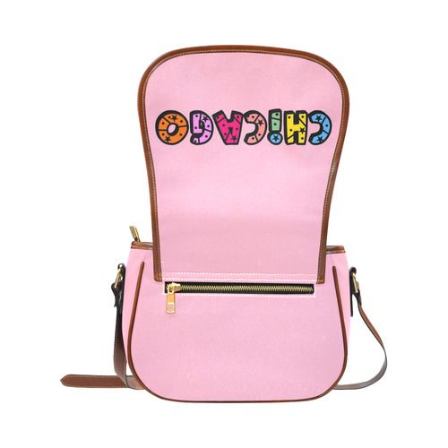 Chicago by Popart Lover Saddle Bag/Large (Model 1649)