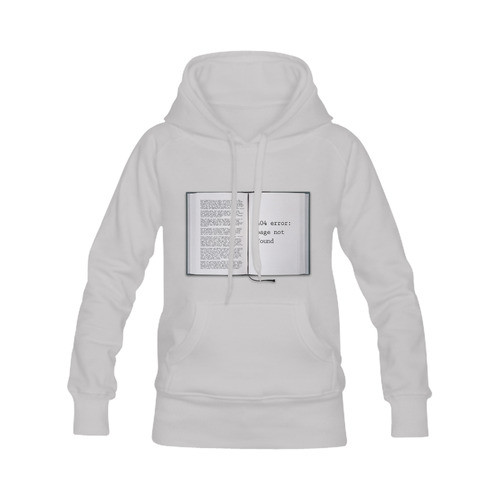 Funny Error 404 Page Not Found Men's Classic Hoodie (Remake) (Model H10)