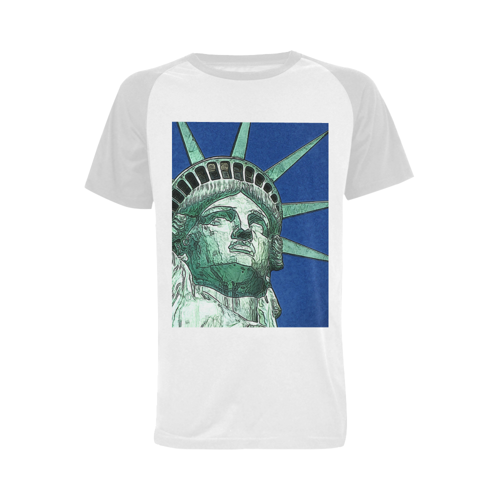 Liberty 20161101 Men's Raglan T-shirt (USA Size) (Model T11)