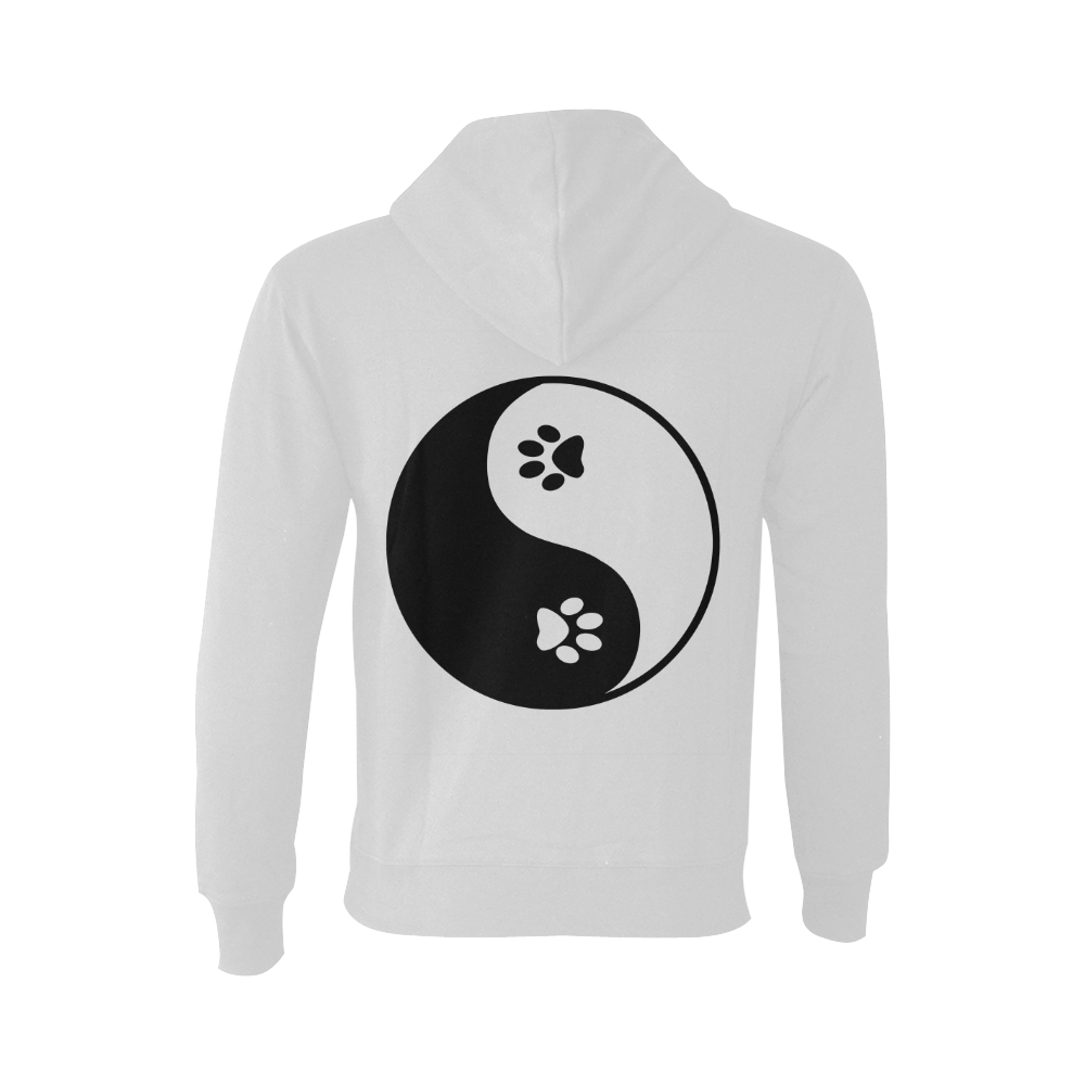 Cute Yin Yang Paws Oceanus Hoodie Sweatshirt (NEW) (Model H03)