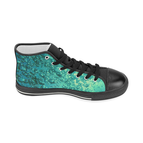 under water 3 Women's Classic High Top Canvas Shoes (Model 017)