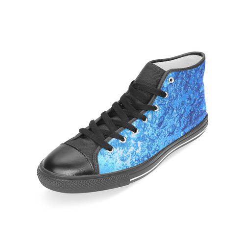 under water 2 Women's Classic High Top Canvas Shoes (Model 017)