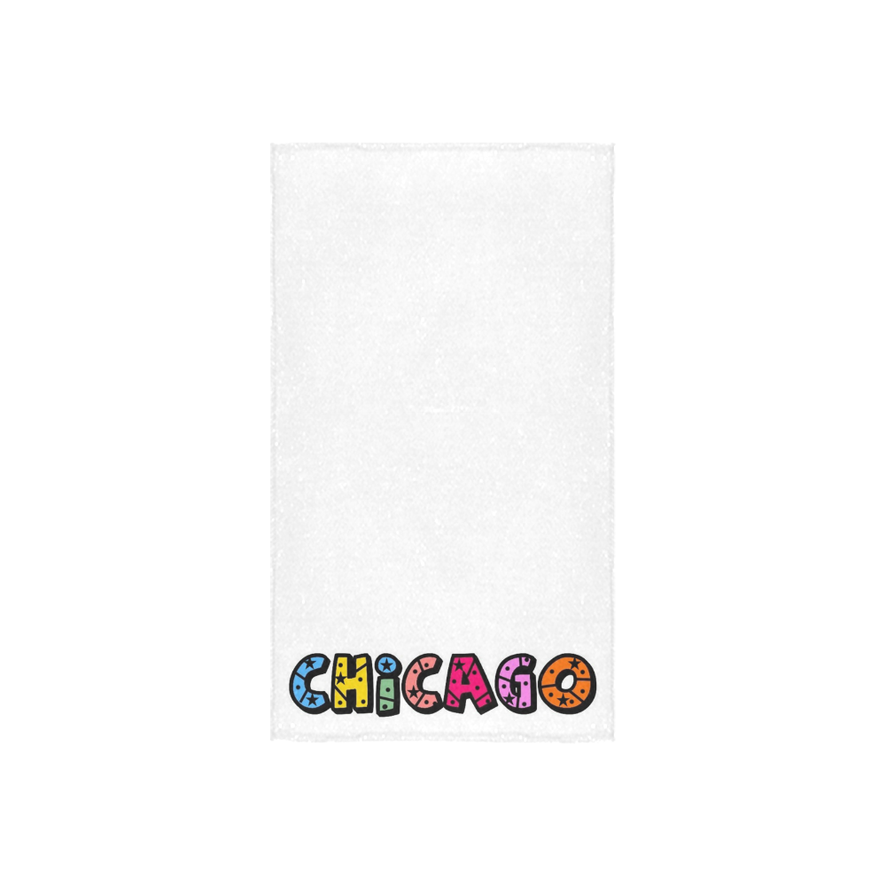 Chicago by Popart Lover Custom Towel 16"x28"