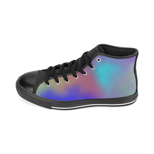 SPACE DUST High Top Canvas Women's Shoes/Large Size (Model 017)