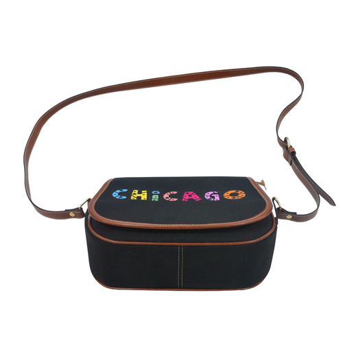 Chicago by Popart Lover Saddle Bag/Large (Model 1649)