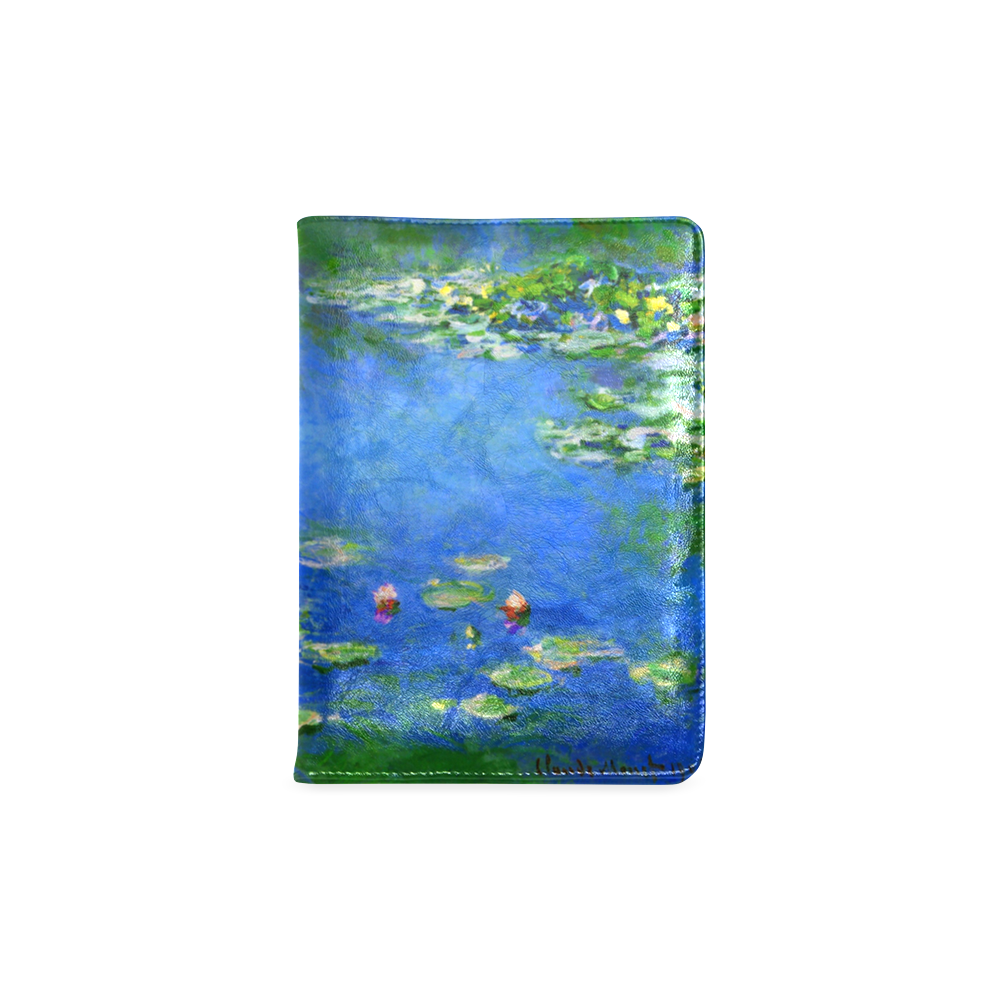 Monet Water Lilies 1906 Floral Fine Art Custom NoteBook A5