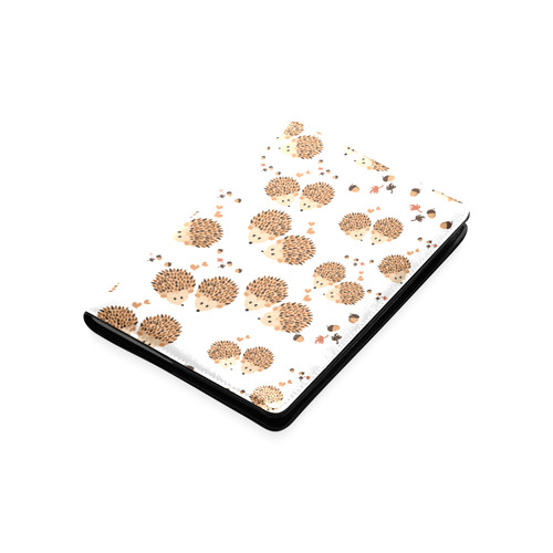Hedgehogs in autumn Custom NoteBook A5
