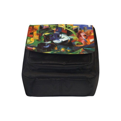 Picture With Cows by Franz Marc Crossbody Nylon Bags (Model 1633)