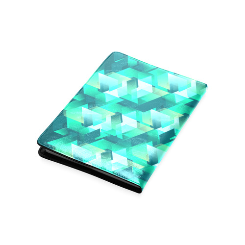Designers girls Notebook : Old-fashion Glass triangles edition for Lady Custom NoteBook A5