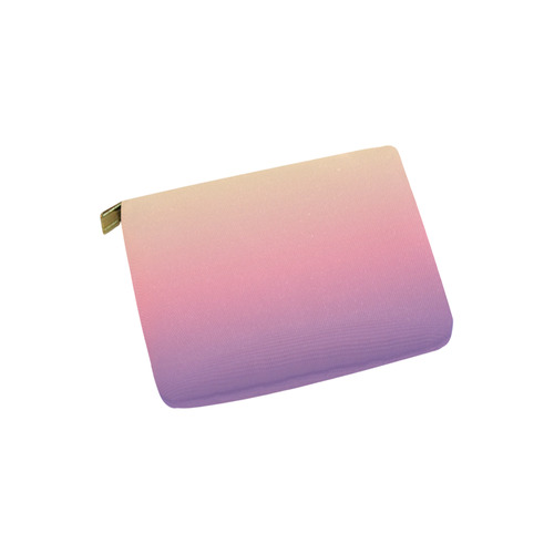 Pink Pastels Ombre Graduated Colors Carry-All Pouch 6''x5''