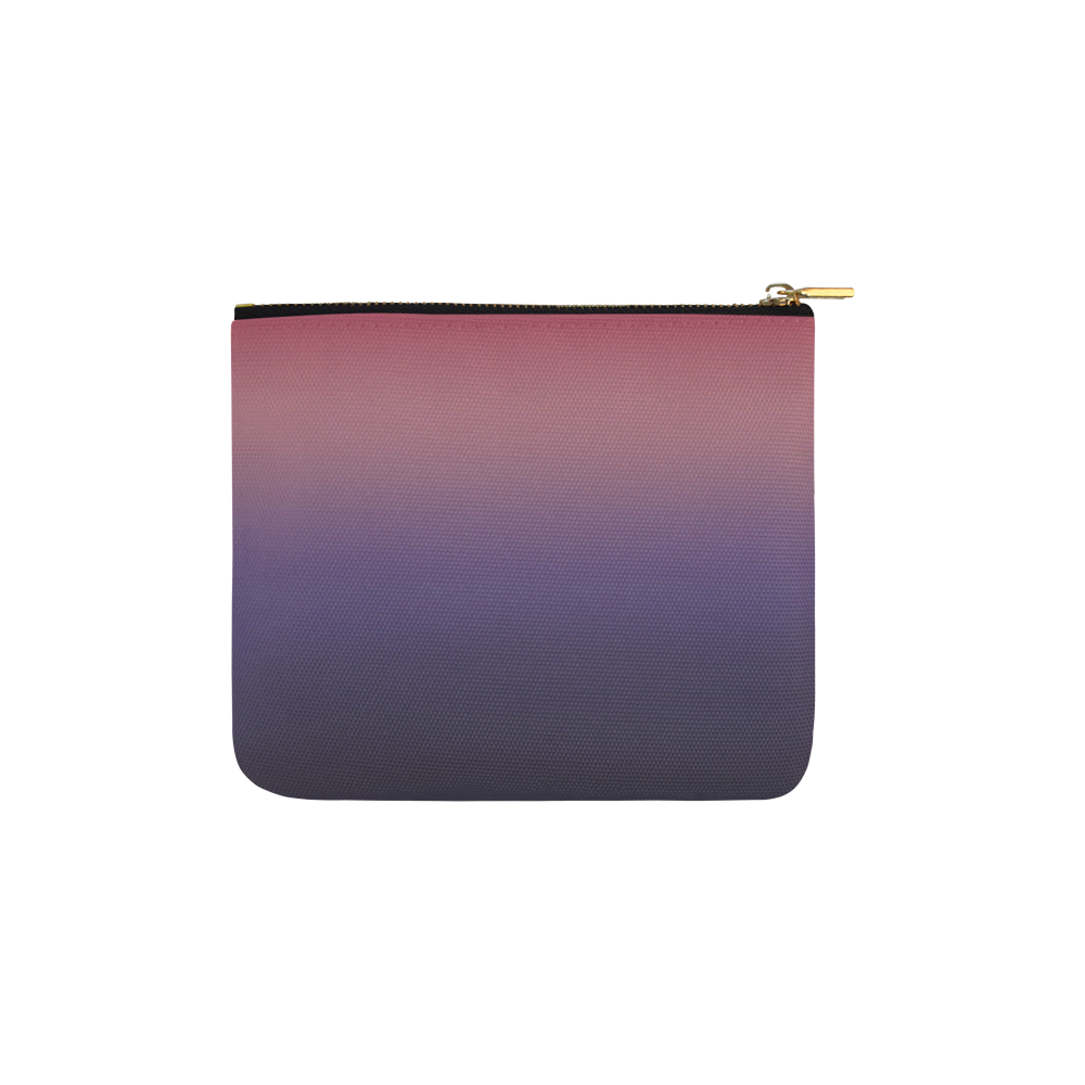 Indio Violet Ombre Graduated Colors Carry-All Pouch 6''x5''