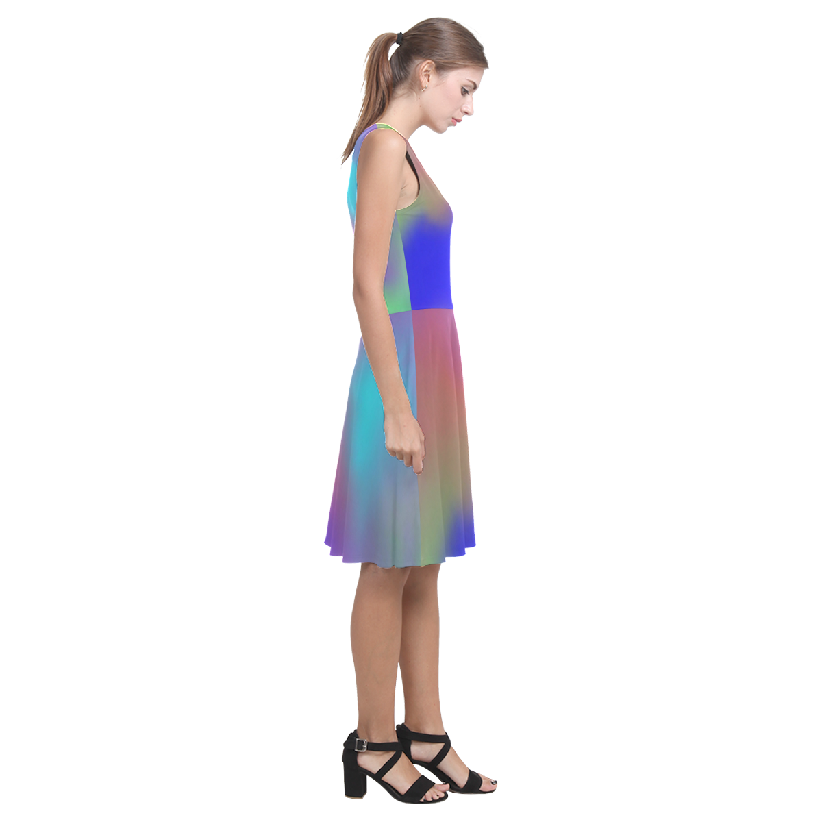 SPACE DUST Atalanta Casual Sundress(Model D04)