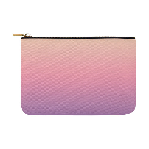 Pink Pastels Ombre Graduated Colors Carry-All Pouch 12.5''x8.5''