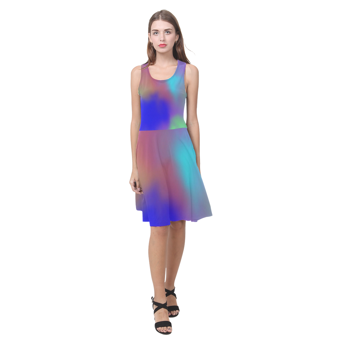 SPACE DUST Atalanta Casual Sundress(Model D04)