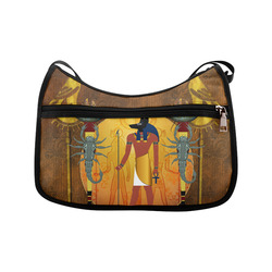 Anubis the egyptian god Crossbody Bags (Model 1616)