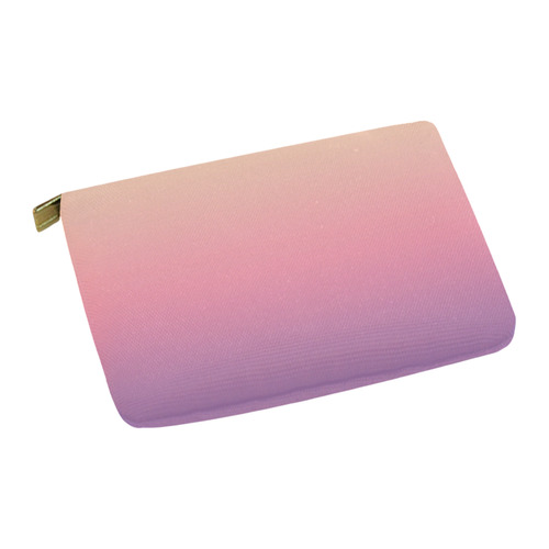 Pink Pastels Ombre Graduated Colors Carry-All Pouch 12.5''x8.5''