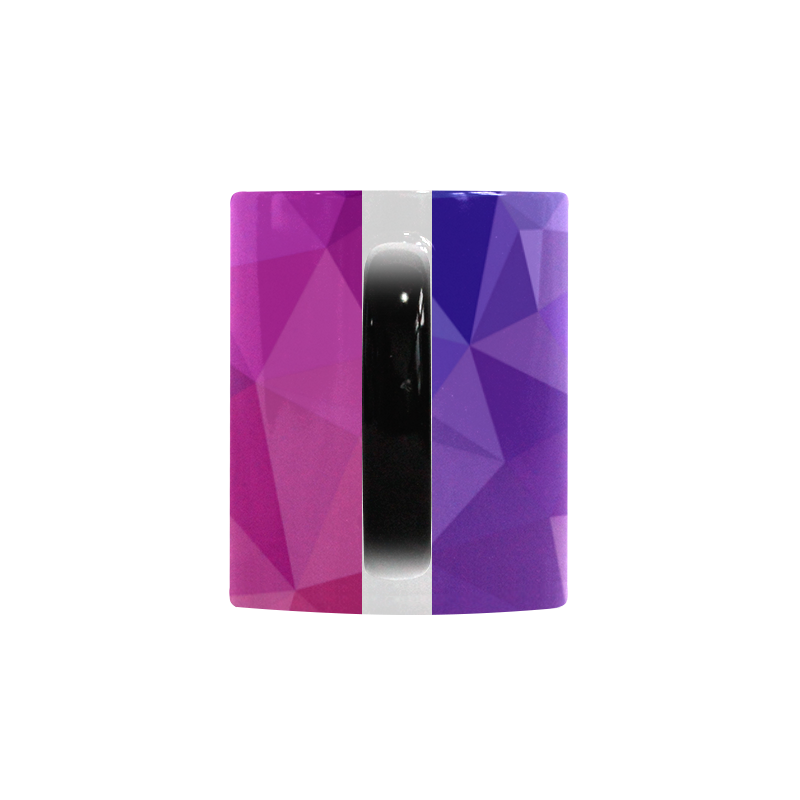New designers geometric LOVE Mug edition. Enjoy Purple! Custom Morphing Mug