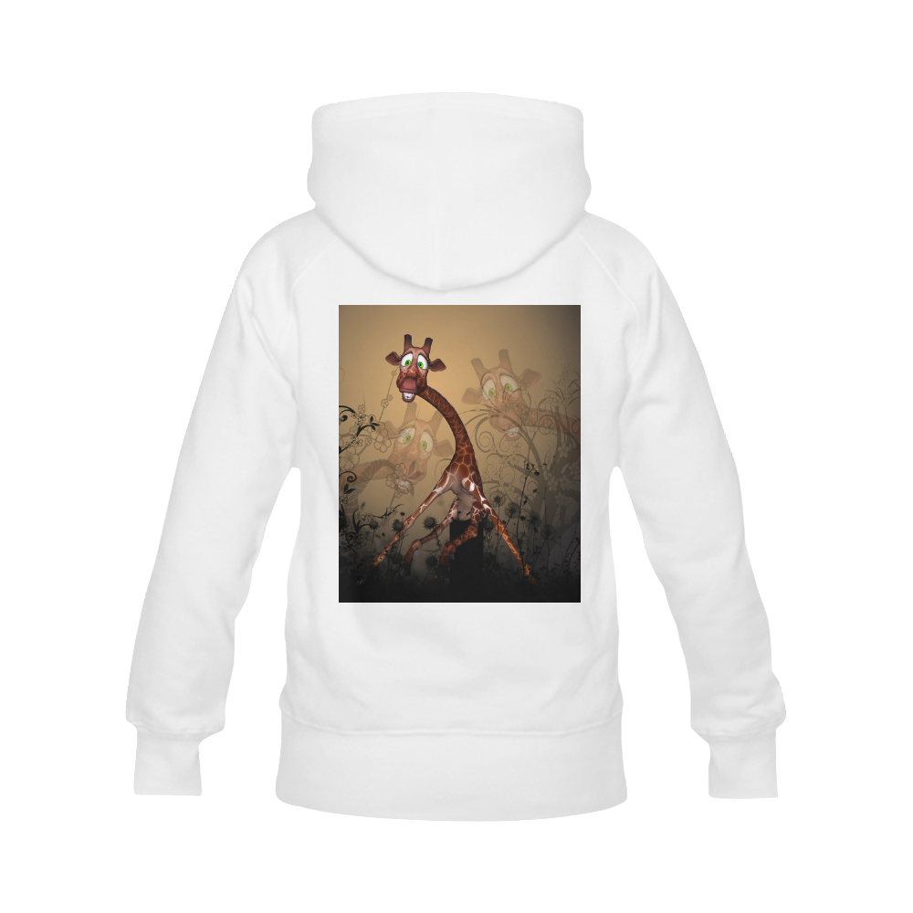 Sweet, cute giraffe Men's Classic Hoodie (Remake) (Model H10)