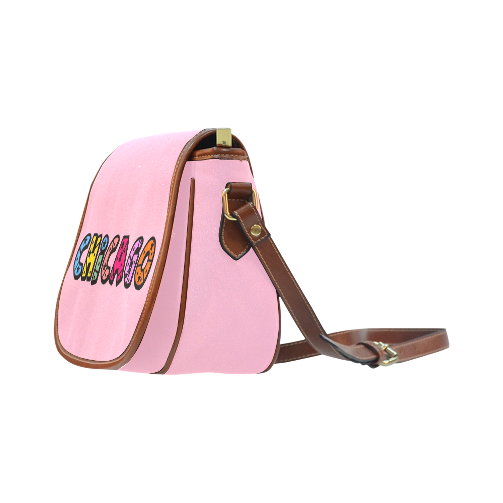 Chicago by Popart Lover Saddle Bag/Large (Model 1649)