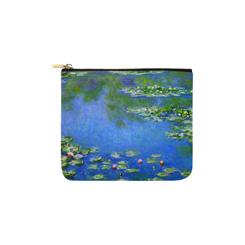 Claude Monet Water Lilies 1906 Floral Fine Art Carry-All Pouch 6''x5''