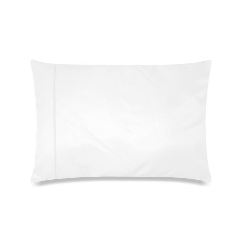 Hugs and Kisses X's and O's Custom Rectangle Pillow Case 16"x24" (one side)