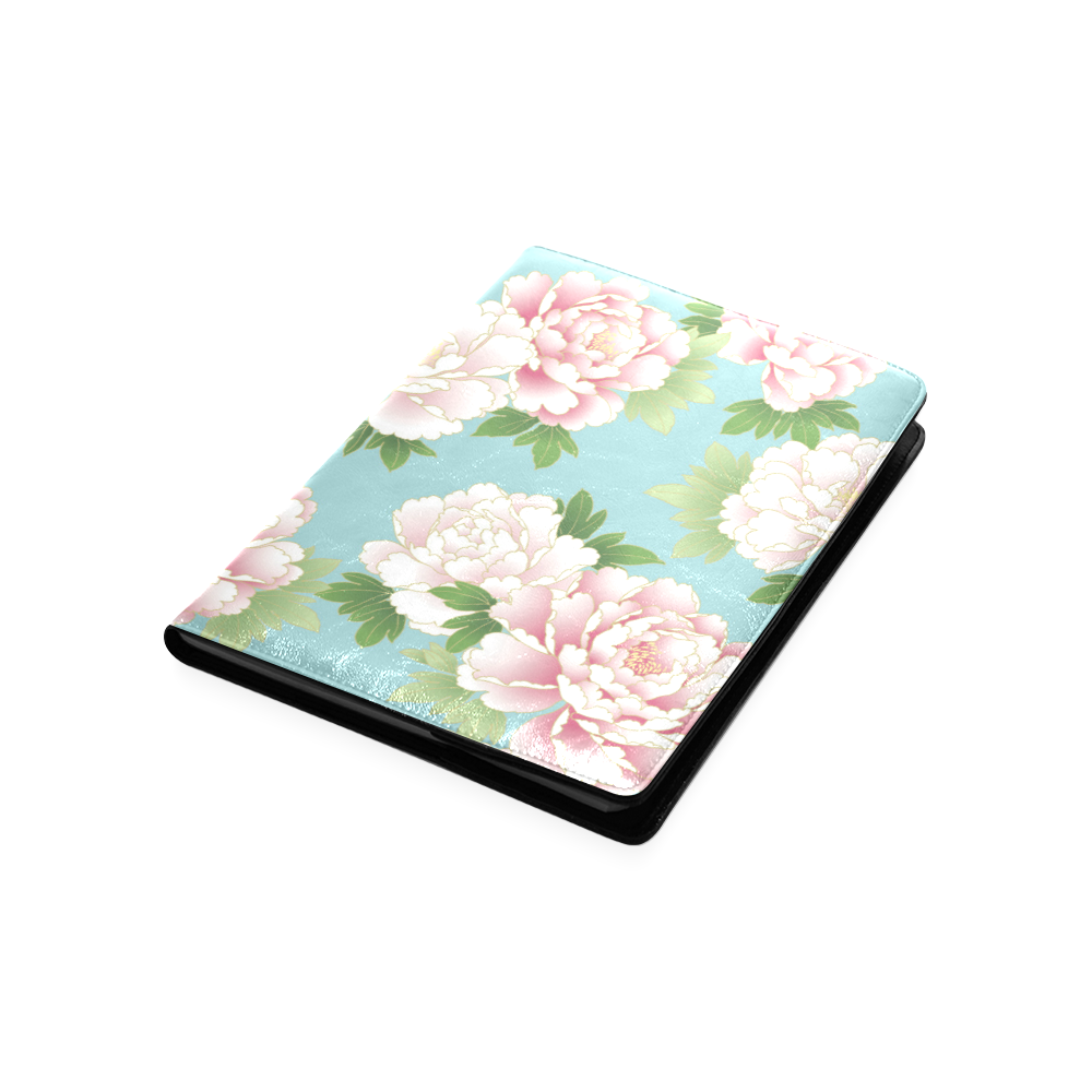 Beautiful Pink Peony Vintage Japanese Floral Custom NoteBook B5