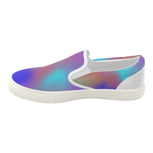 SPACE DUST Women's Slip-on Canvas Shoes (Model 019)