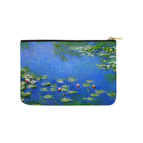 Monet Water Lilies 1906 Floral Fine Art Carry-All Pouch 9.5''x6''