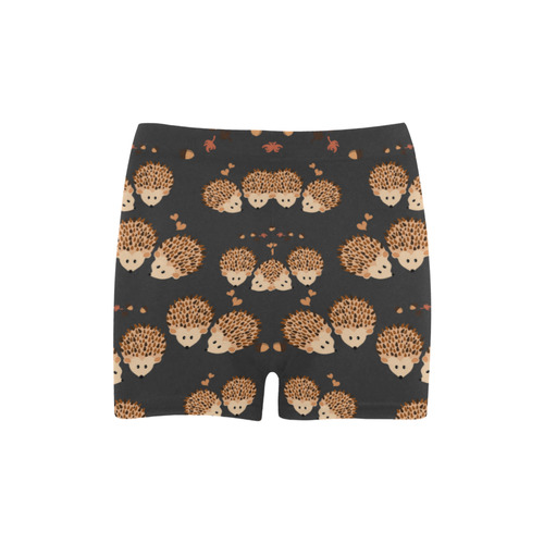 Hedgehogs in autumn Briseis Skinny Shorts (Model L04)